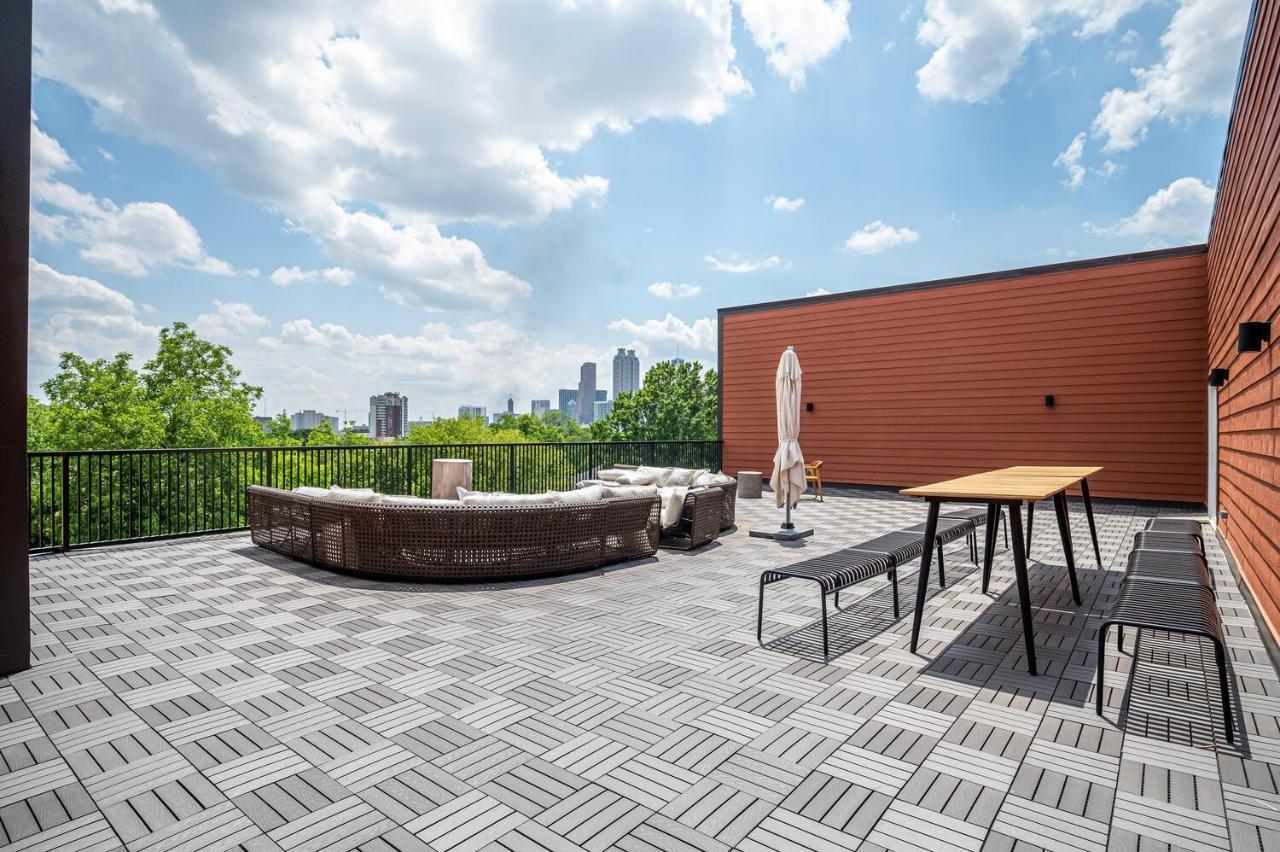 Downtown New-Built Roof-Top Balcony City View 525Pkwy Atlanta Dış mekan fotoğraf